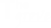 the groove logo white